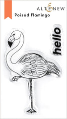 Altenew Stamp & Die Bundle Poised Flamingo