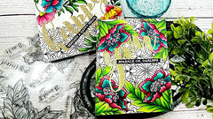 Altenew Stamp & Die Bundle Rosy Blooms Stamp & Die Bundle