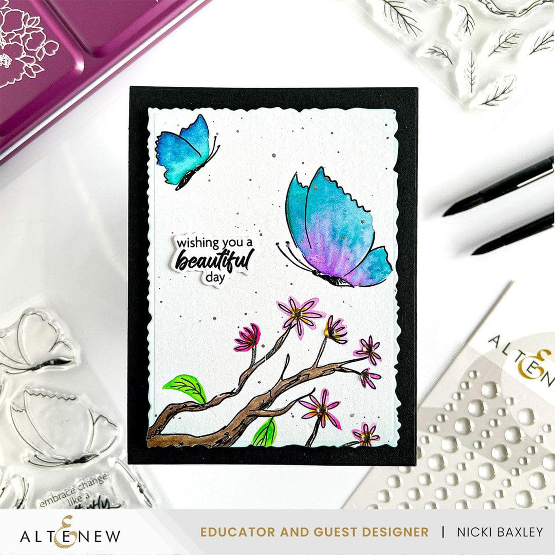 Stamp & Paint Flowers