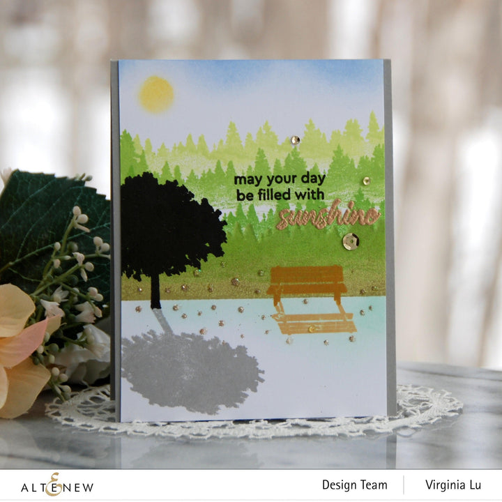 Altenew Stamp & Die Bundle Sunrise In The Park