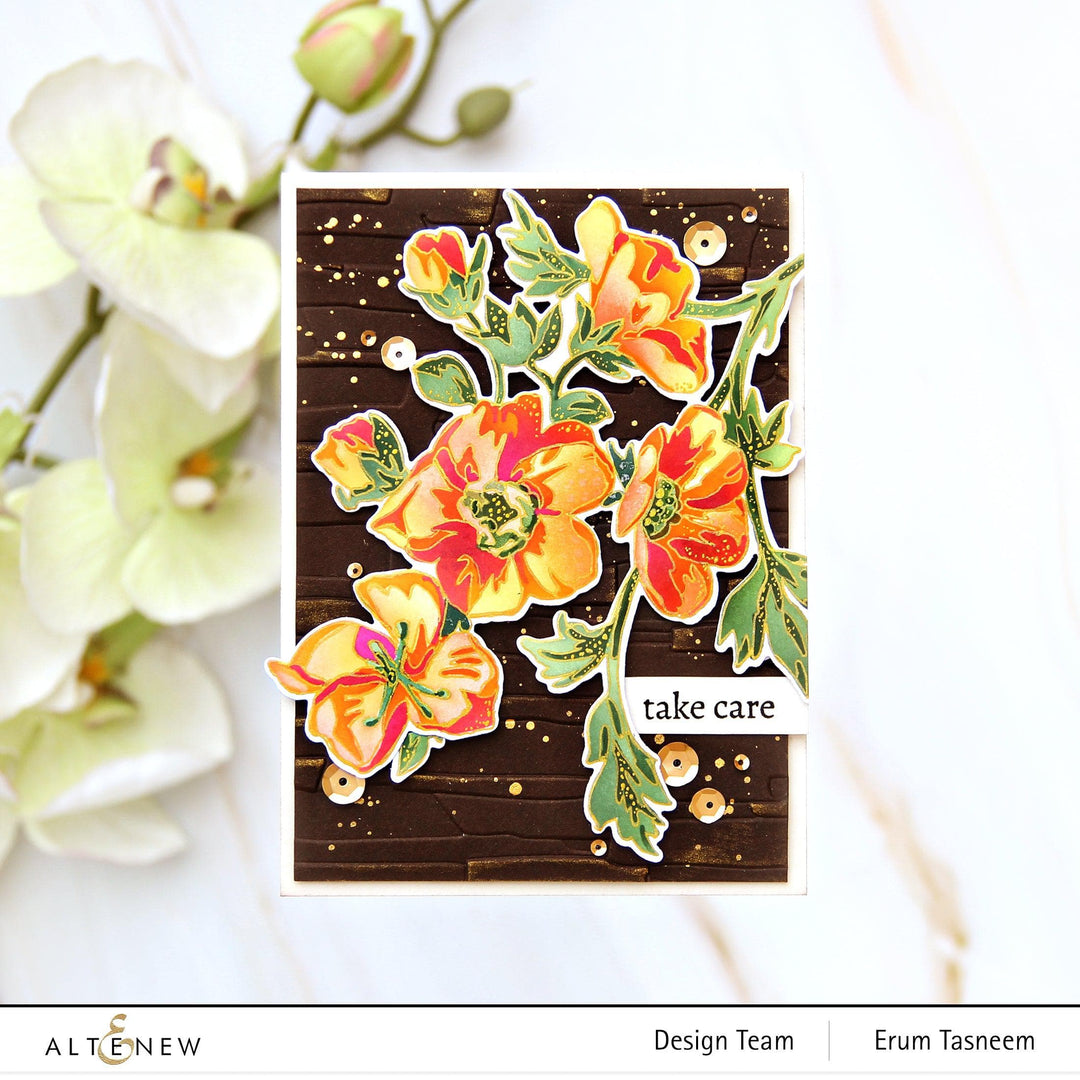 Altenew Stamp & Die Bundle Swamp Buttercup