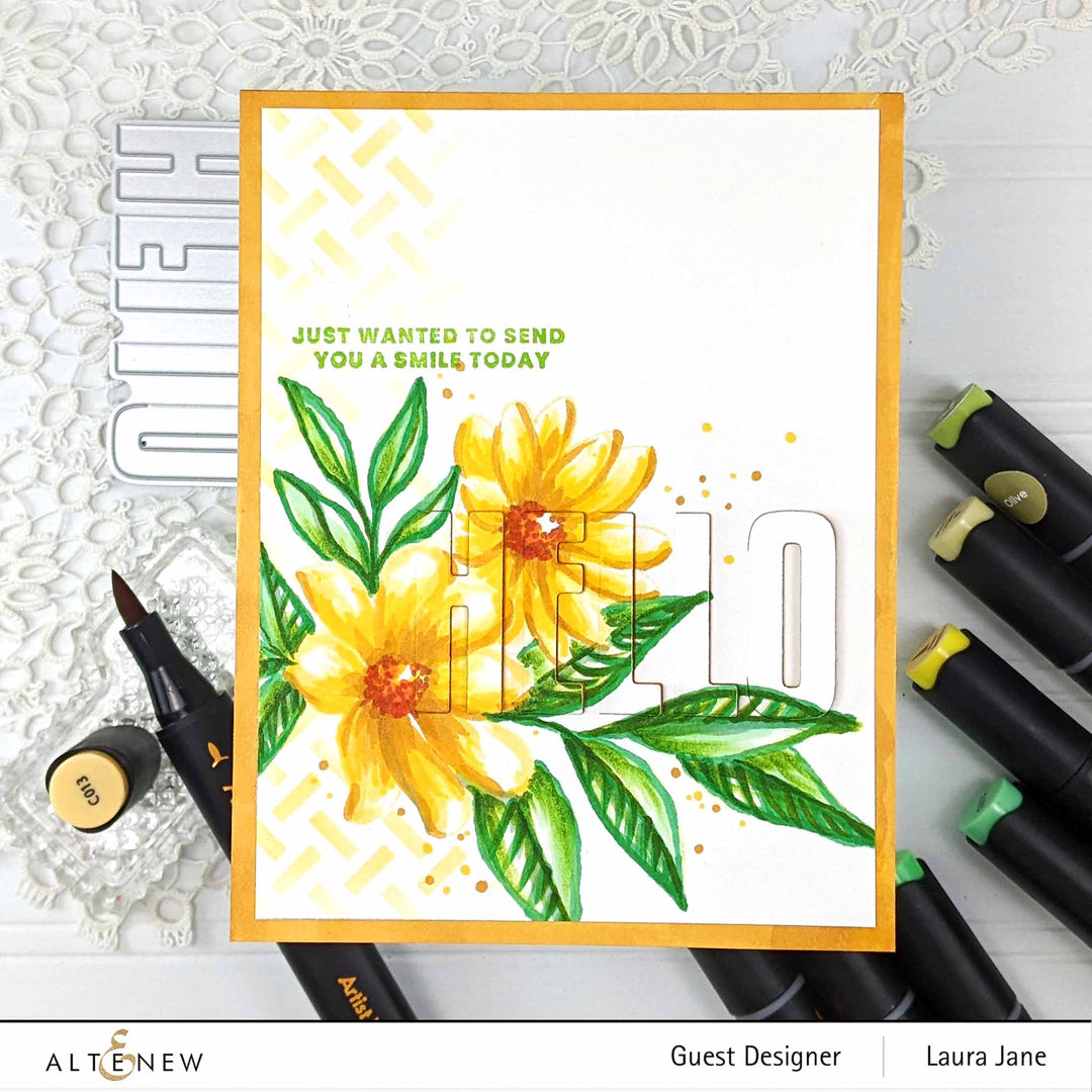 Altenew Stamp & Die Bundle Sweet Bouquet