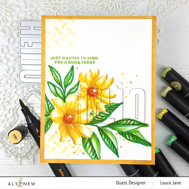 Altenew Stamp & Die Bundle Sweet Bouquet
