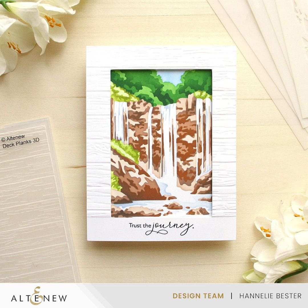 Tranquil Greetings Die Set - Altenew