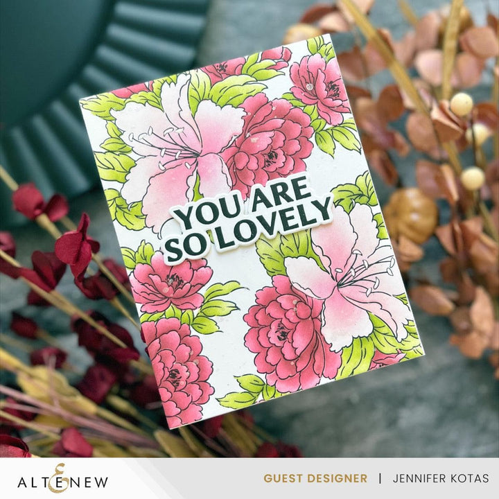 Altenew Stamp & Die Bundle Uplifting Sentiments