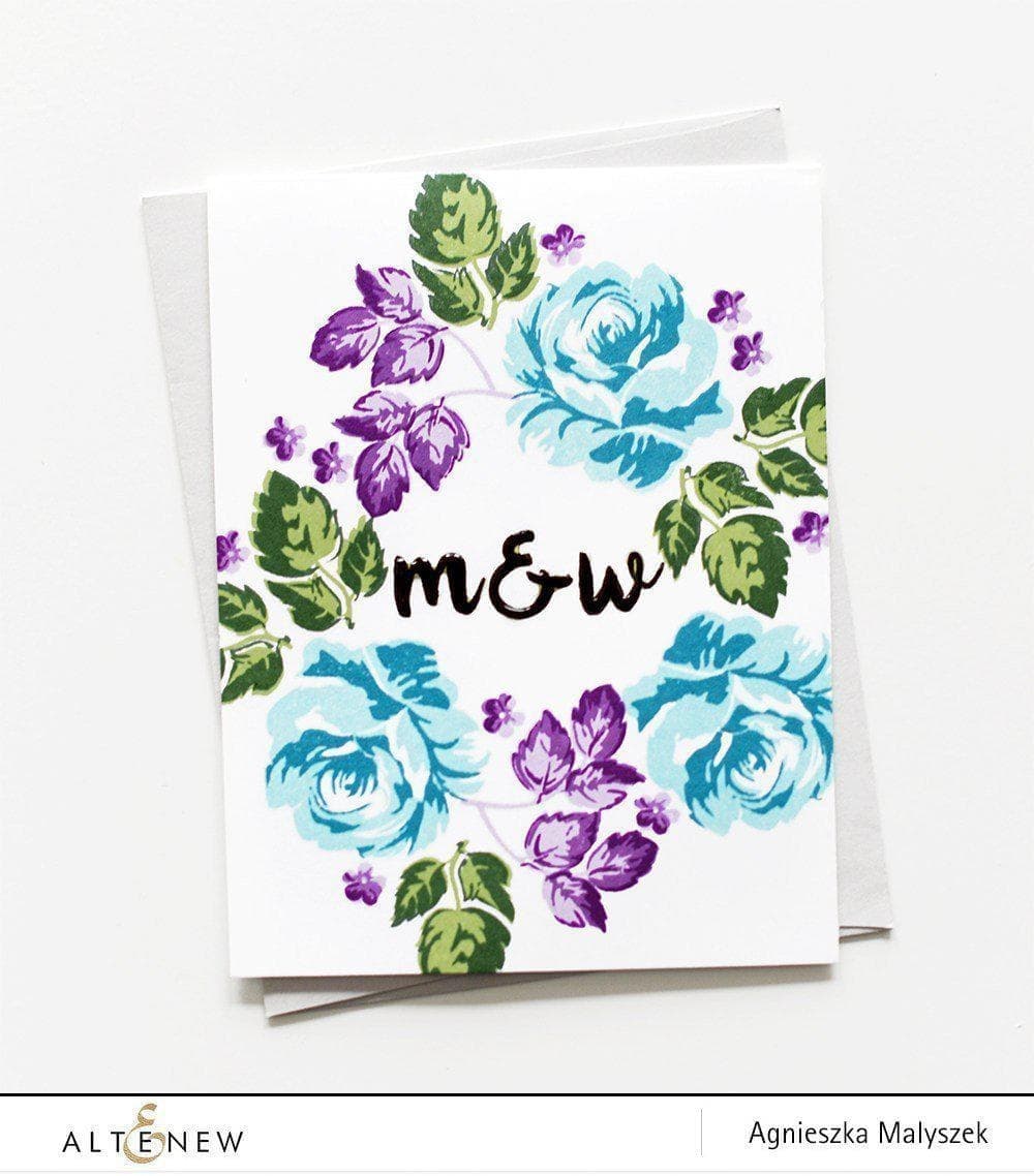 Altenew Stamp & Die Bundle Vintage Flowers Stamp & Die Bundle