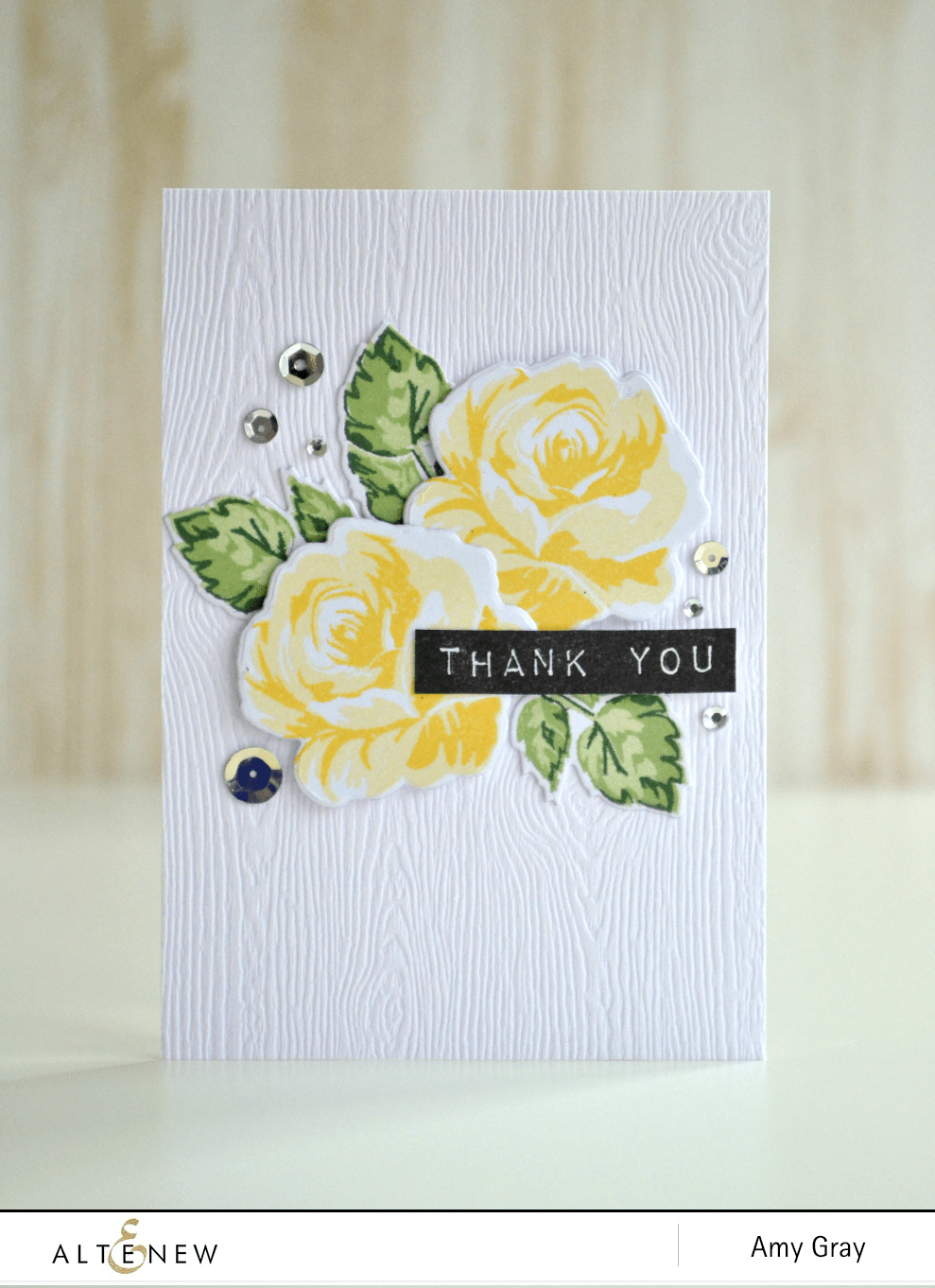 Altenew Stamp & Die Bundle Vintage Flowers Stamp & Die Bundle