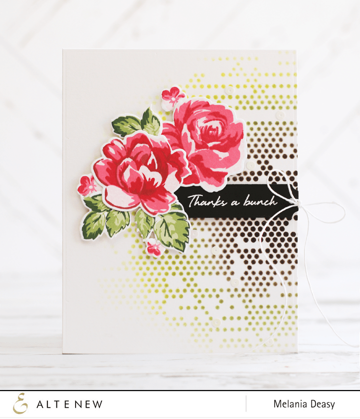 Altenew Stamp & Die Bundle Vintage Flowers Stamp & Die Bundle