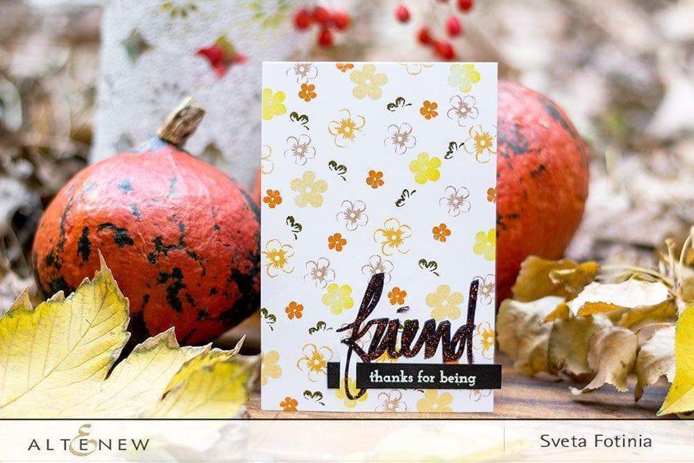 Altenew Stamp & Die Bundle Vintage Flowers Stamp & Die Bundle