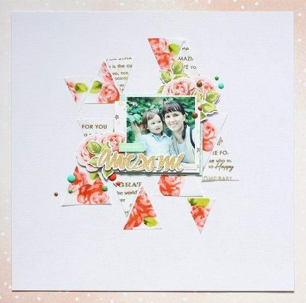 Altenew Stamp & Die Bundle Vintage Roses Stamp & Die Bundle