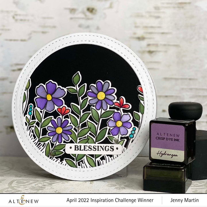 Altenew Stamp & Die & Stencil Bundle Arch of Flowers Stamp & Die & Stencil Bundle