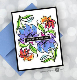Altenew Stamp & Die & Stencil Bundle Enjoy Life Stamp & Die & Stencil Bundle