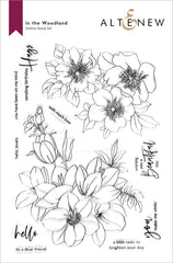 Altenew Stamp & Die & Stencil Bundle In The Woodland