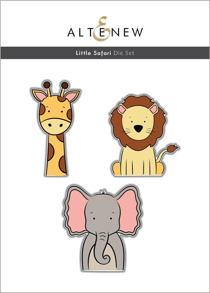 Altenew Stamp & Die & Stencil Bundle Little Safari