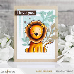 Altenew Stamp & Die & Stencil Bundle Little Safari