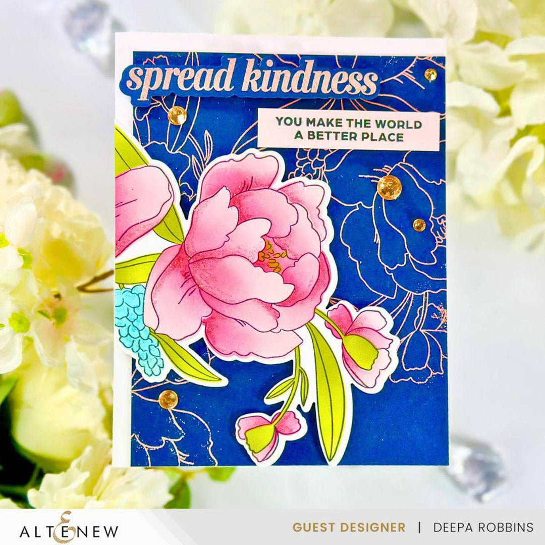 Peony & Lilac Swag