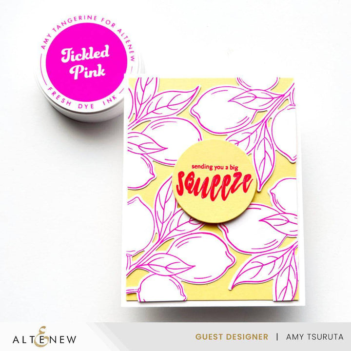 Altenew Stamp & Die & Stencil Bundle Zesty Life