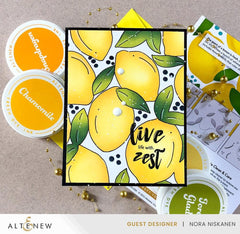 Altenew Stamp & Die & Stencil Bundle Zesty Life