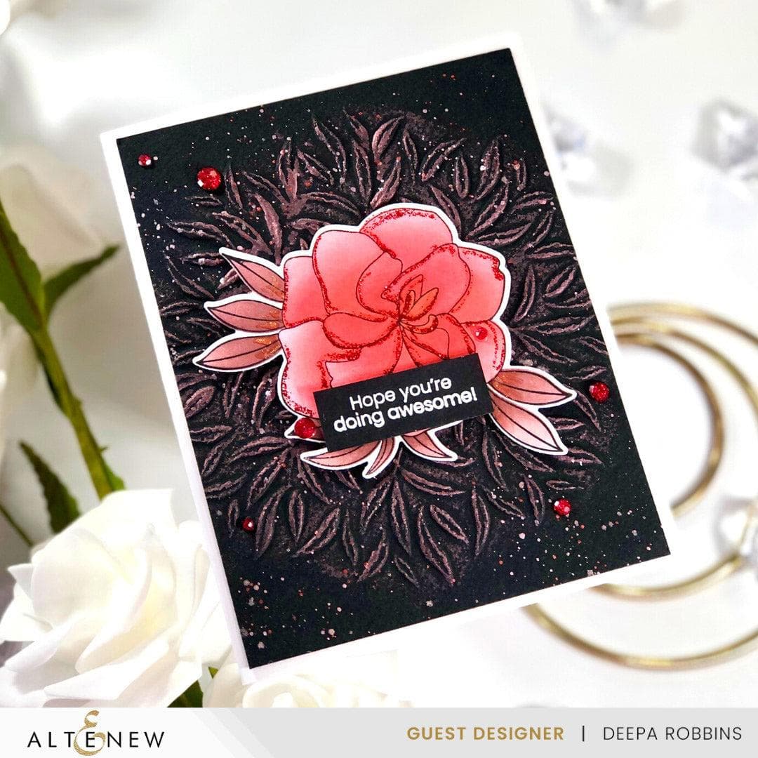 Altenew Stamp & Die & Stencil & Embossing Folder Bundle Proud Of You