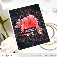 Altenew Stamp & Die & Stencil & Embossing Folder Bundle Proud Of You