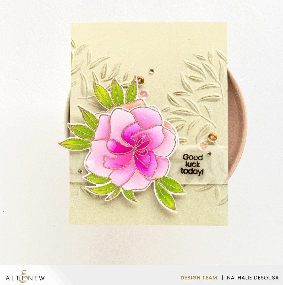 Altenew Stamp & Die & Stencil & Embossing Folder Bundle Proud Of You