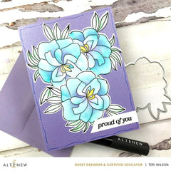 Altenew Stamp & Die & Stencil & Embossing Folder Bundle Proud Of You