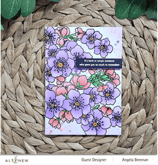 Altenew Stamp & Stencil Bundle Captivating Blooms Stamp & Stencil Bundle