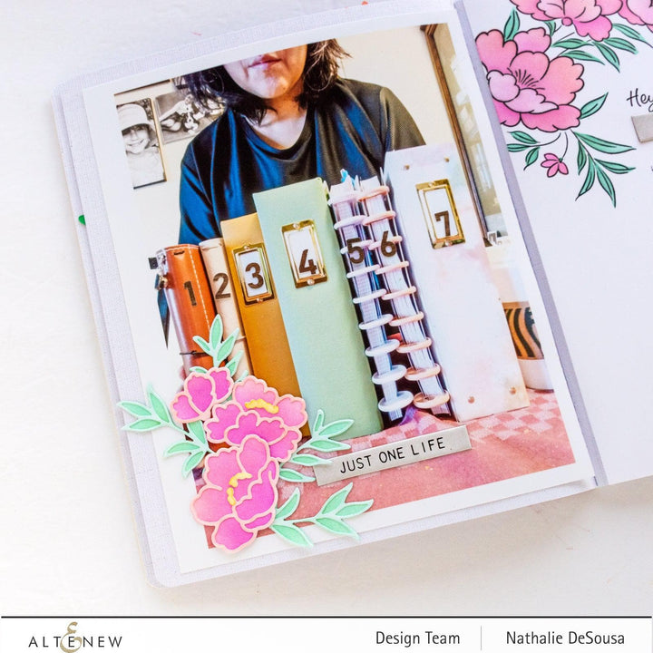 Altenew Stamp & Die Bundle Soft Blossoms