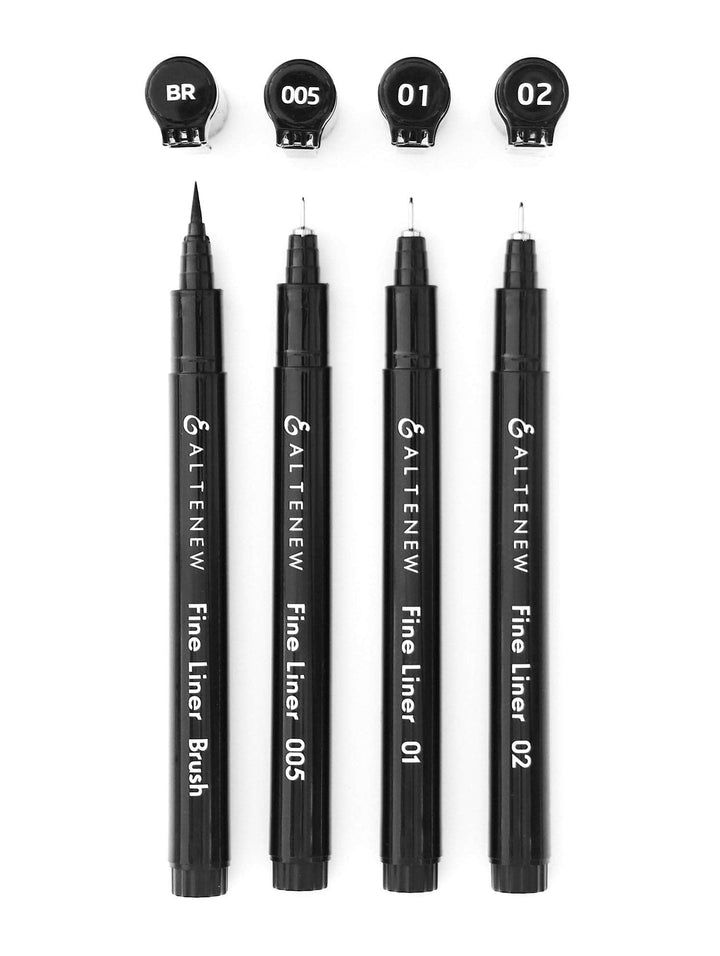 Be Creative Arts Crafts Stationery & Gifts Fine Liner Pen Set