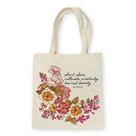 Flower Garden Tote Bag