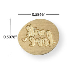 Mini With Love Wax Seal Stamp