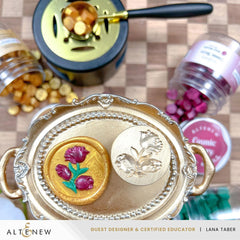 Tulip Motif Wax Seal Stamp