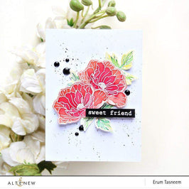 Photocentric Stencil Beautiful Peony Mask Stencil