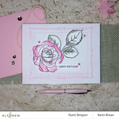 Altenew Stencil Bundle Simple Frame 3D Embossing Folder & Mask Stencil Bundle