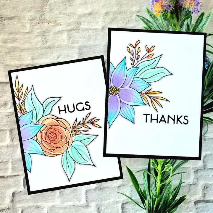 Calming Cluster Simple Coloring Stencil Set (3 in 1)