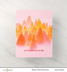 Altenew Stencil & Embossing Folder Bundle Pine Forest Complete Bundle
