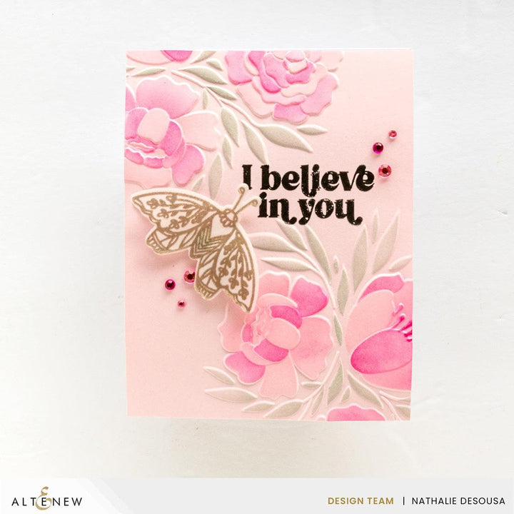 Altenew Stencil & Embossing Folder Bundle Whimsy Motif