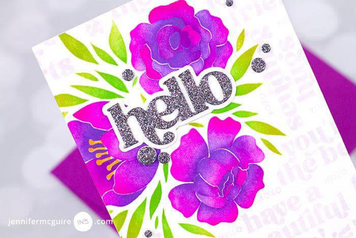 Altenew Stencil & Embossing Folder Bundle Whimsy Motif