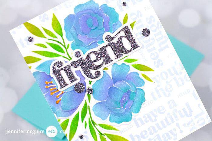 Altenew Stencil & Embossing Folder Bundle Whimsy Motif