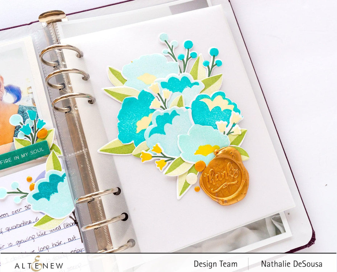 Photocentric Stencil Floral Minimalism Mask Stencil
