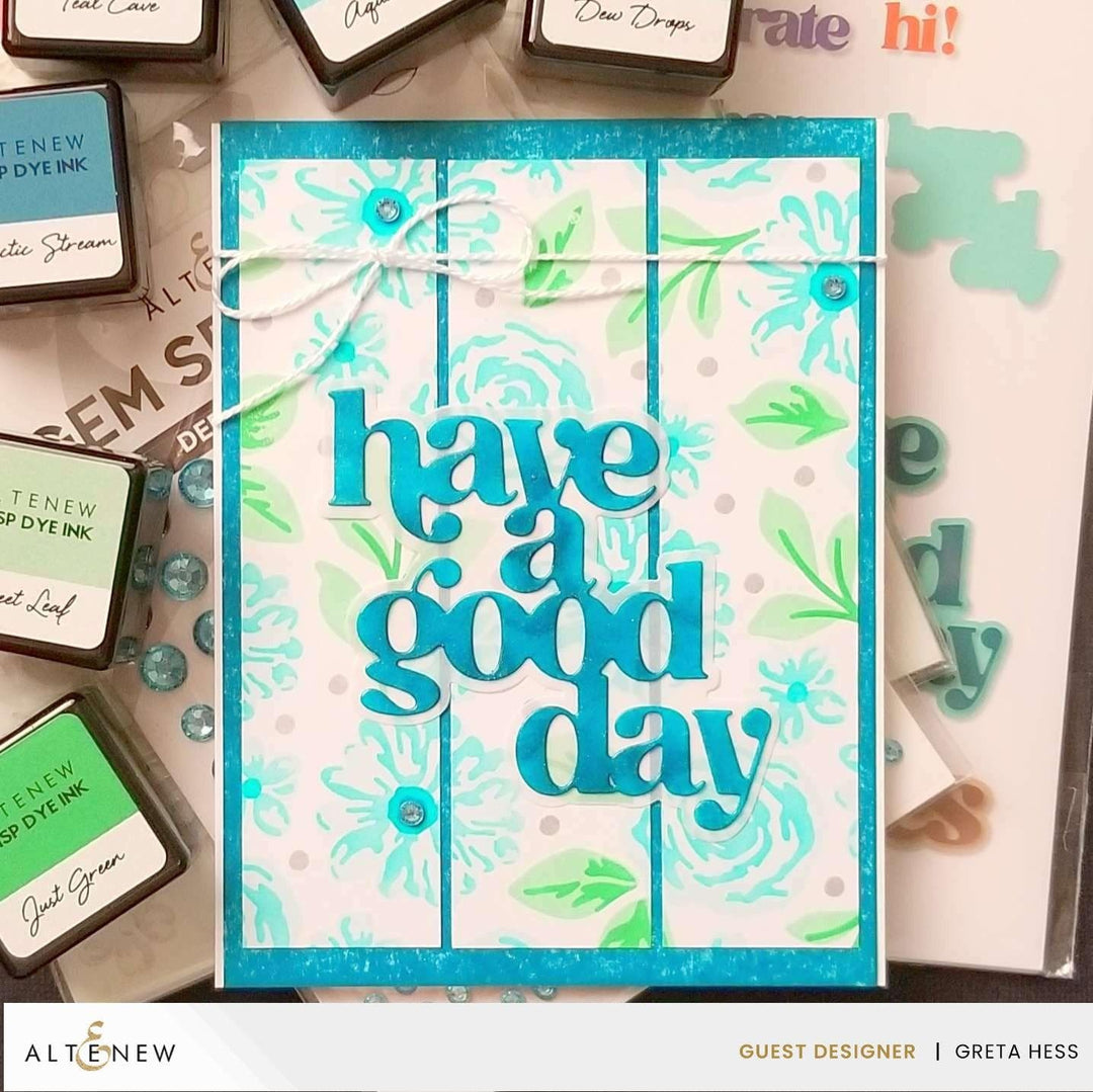 Floral Radiance Layering Stencil Set (4 in 1)