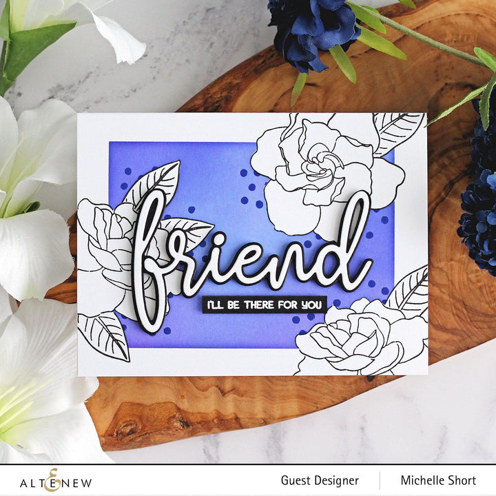Photocentric Stencil Gardenia Duo Mask Stencil