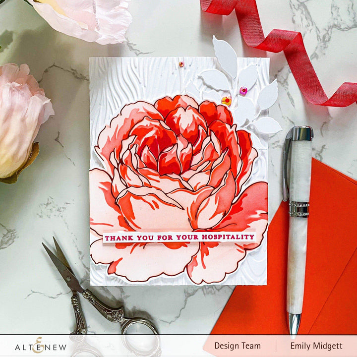 EXP Factors Stencil Gilded Rose Layering Stencil Set (3 in 1)