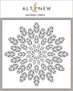 Photocentric Stencil Leaf Burst Stencil