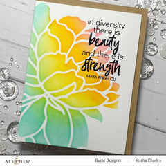 Photocentric Stencil Mega Bloom Stencil