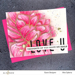 Photocentric Stencil Mega Bloom Stencil
