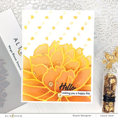 Photocentric Stencil Mega Bloom Stencil