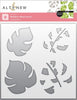 EXP Factors Stencil Modern Monsteras Layering Stencil