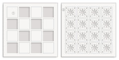 Patchwork Tiles Builder Stencil Set (2 in 1)