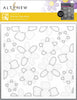 EXP Factors Stencil Sixties Sunshine Simple Coloring Stencil Set (3 in 1)